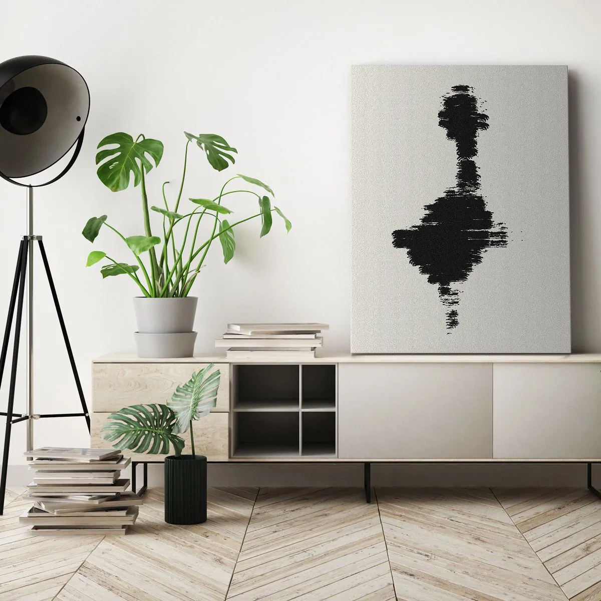 Obraz na plátně - Vibrace představivosti - 45x80 cm