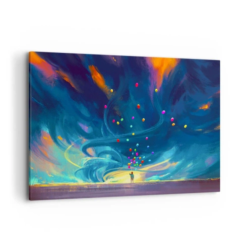 Obraz na plátně - Na modrý vítr - 120x80 cm