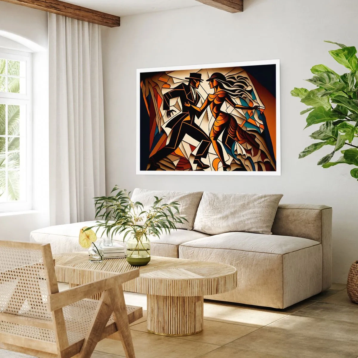 Plakát - Tanec vřelosti a vášně - 100x70 cm