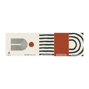 Fototapeta Vzorek Standard Eco - Magnetismus tvarů a barev - Abstrakce, Grafika, Moderní vzor - 100x30 cm