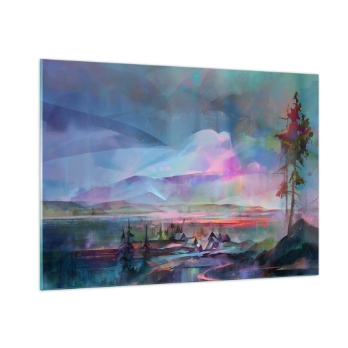 Obraz na skle - Pod přátelským nebem - 100x70 cm