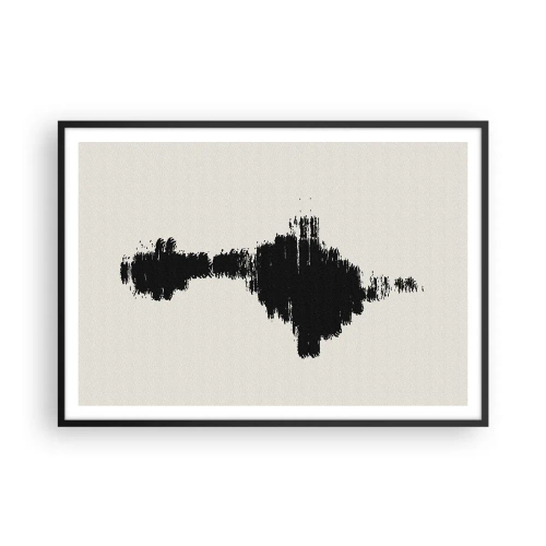 Plakát v černém rámu - Vibrace představivosti - 100x70 cm