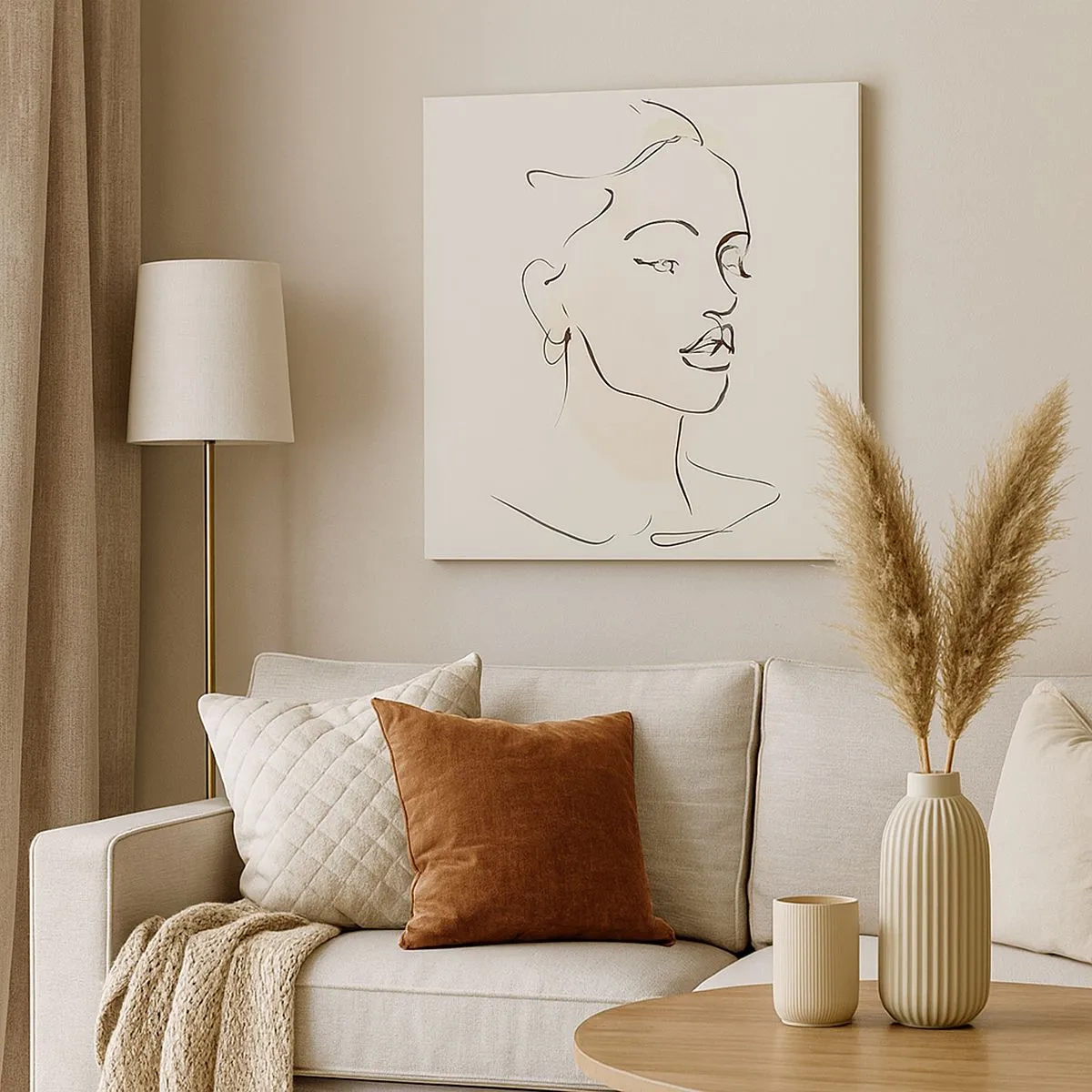 Obraz na plátně - Výrazným tahem - 30x30 cm