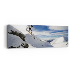 Obraz na plátně - Svoboda bez hranic - 90x30 cm