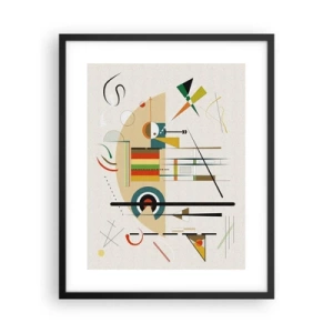 Plakát v černém rámu - A svět se směje - 40x50 cm