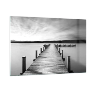 Obraz na skle - U napajedla – klidu - 120x80 cm