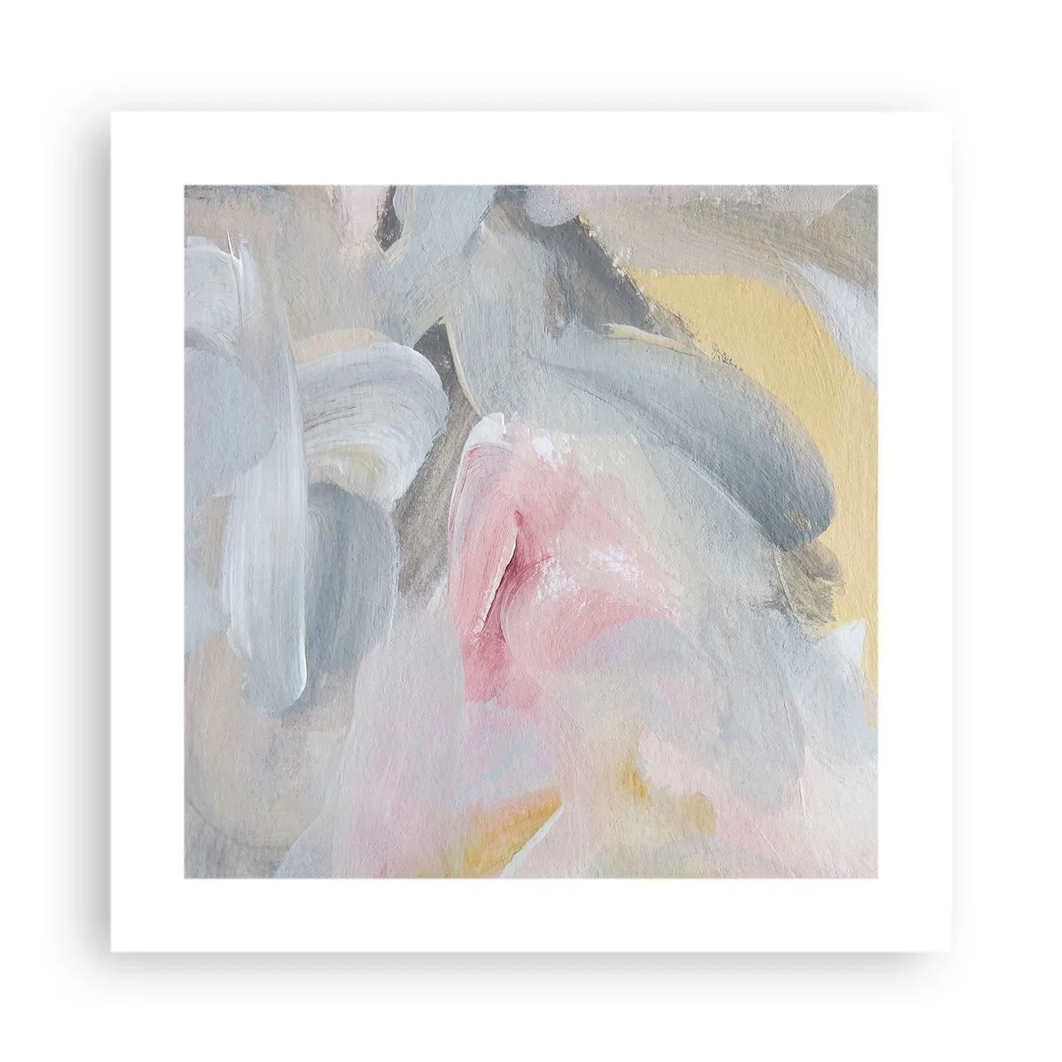 Plakát - V pastelovém světě - 40x40 cm