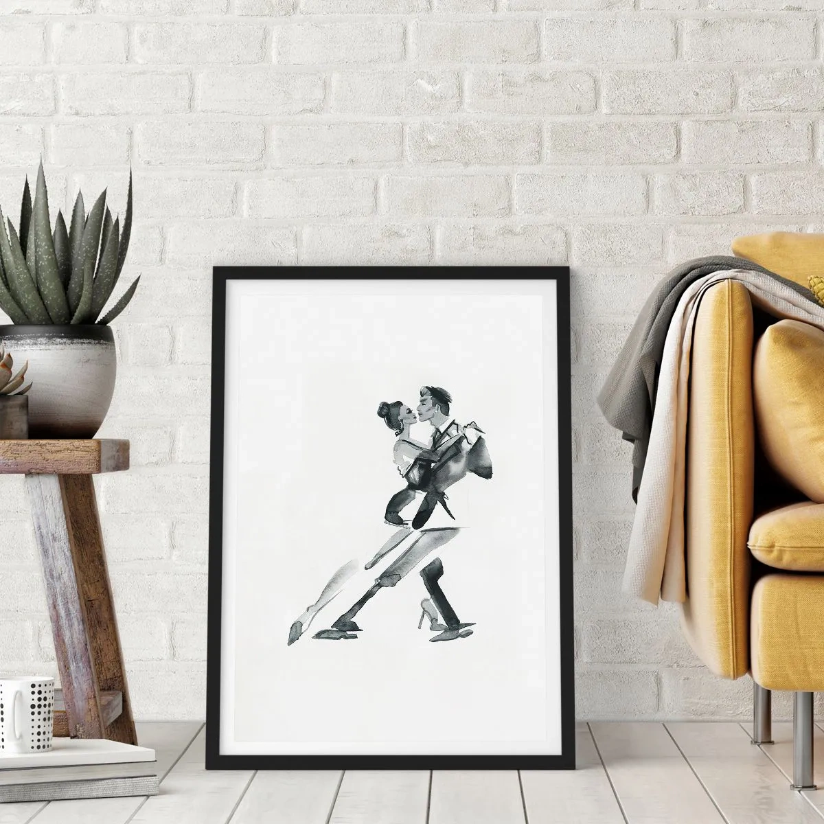 Plakát v černém rámu - V jednom rytmu - 61x91 cm