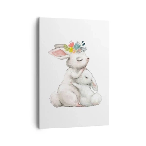 Obraz na plátně - Nejlepší je u mámy - 50x70 cm