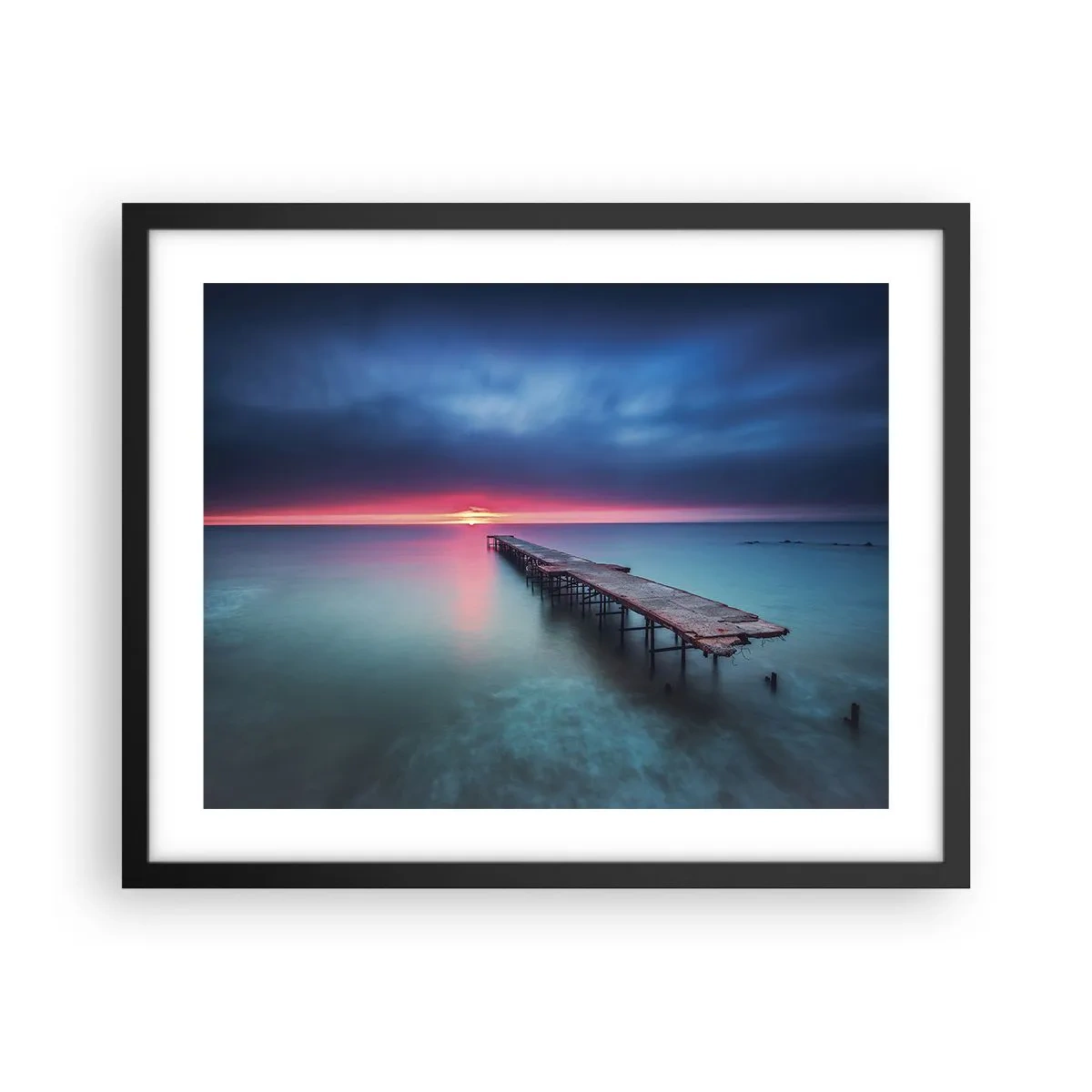 Plakát v černém rámu - Mezi nebem a zemí - 50x40 cm