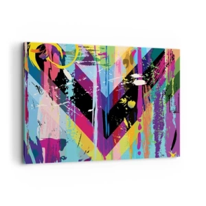 Obraz na plátně - Shora dolů - 120x80 cm