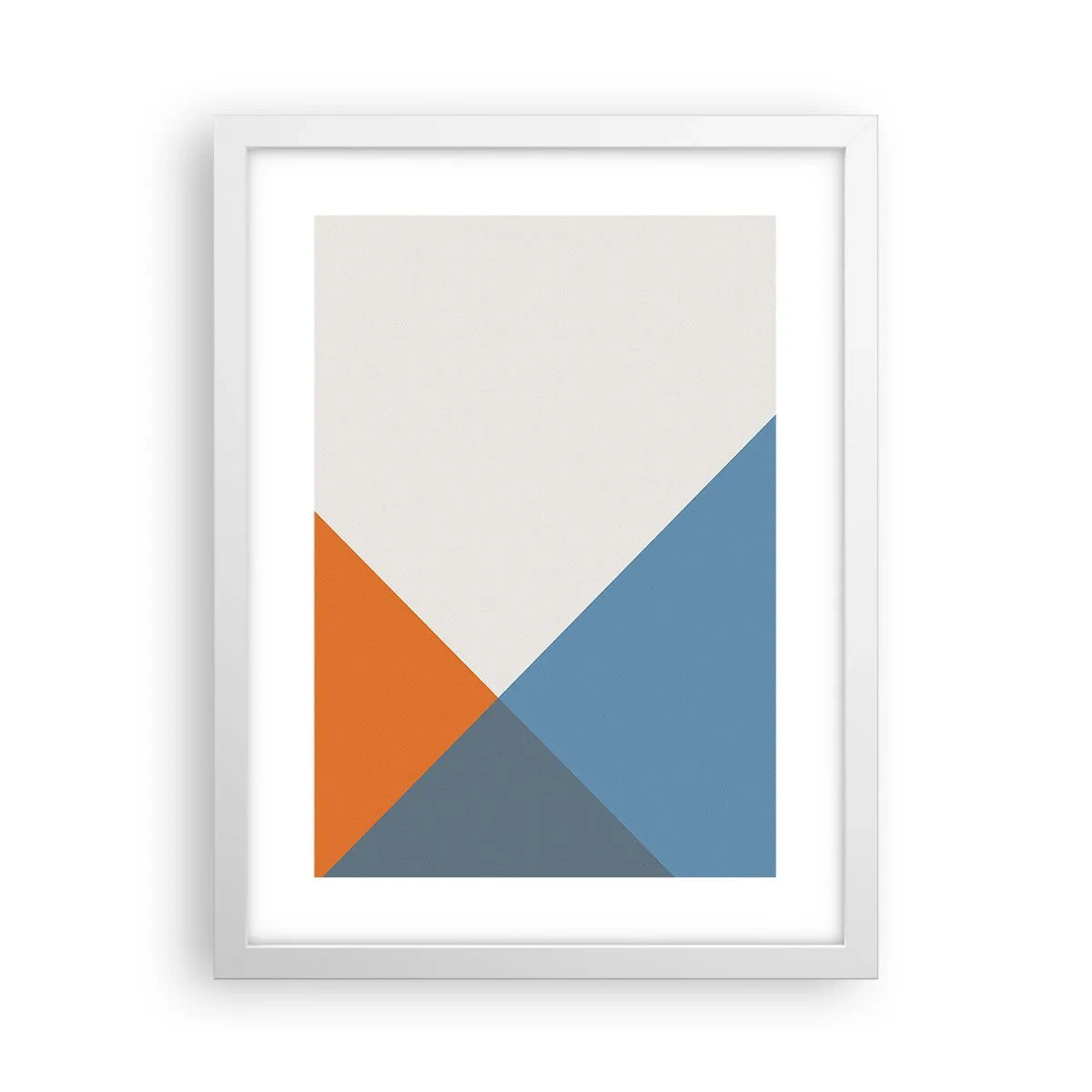 Plakát v bílém rámu - Pod úhlem… - 30x40 cm