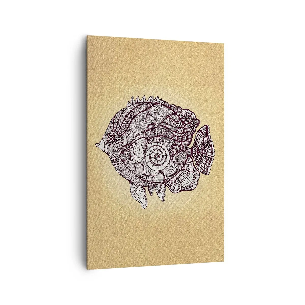 Obraz na plátně - Z oceánu ornamentů - 80x120 cm