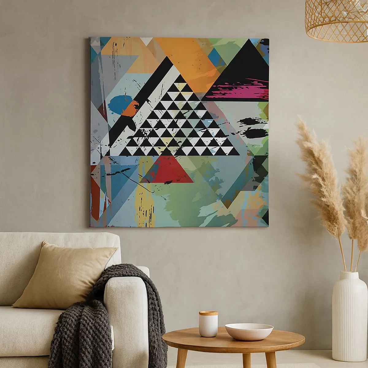 Obraz na plátně - Jak je to snadné - 30x30 cm