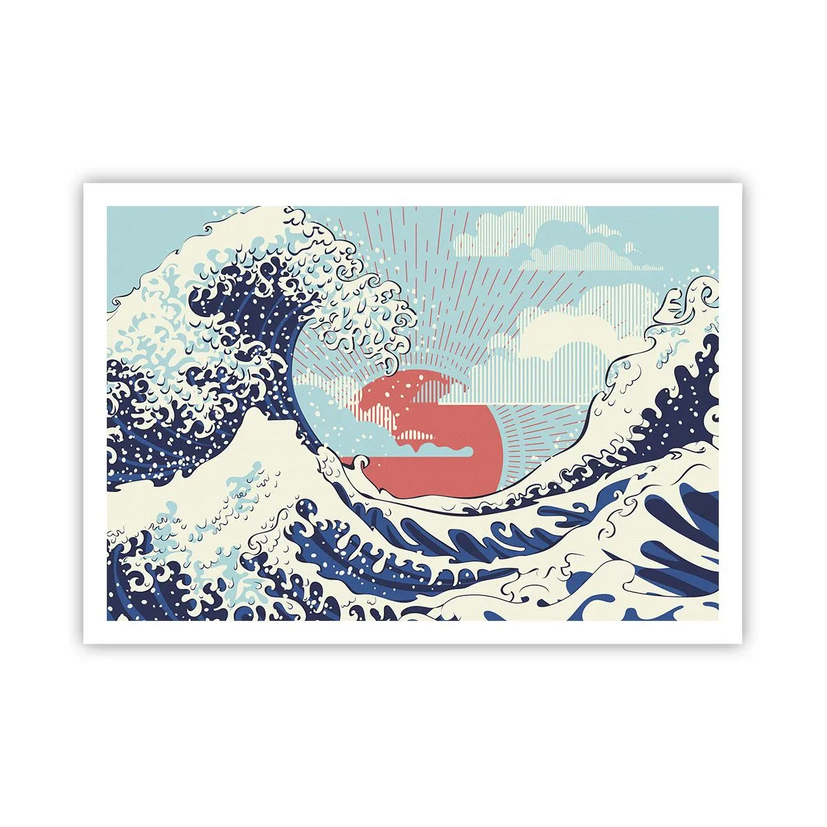 Plakát - Z japonských inspirací - 100x70 cm