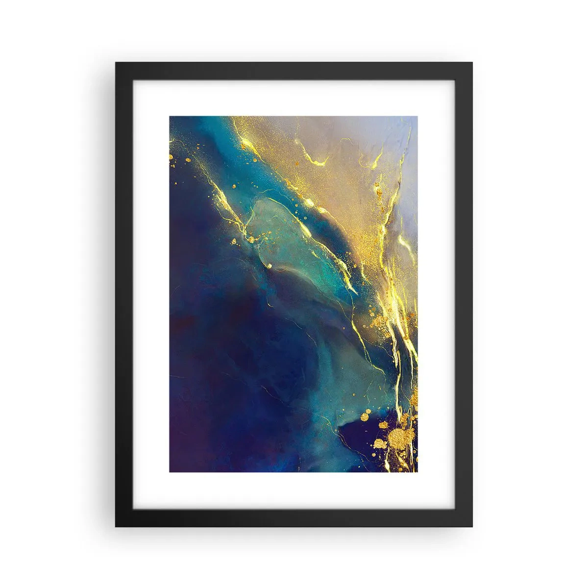Plakát v černém rámu - Zlatý močál - 30x40 cm
