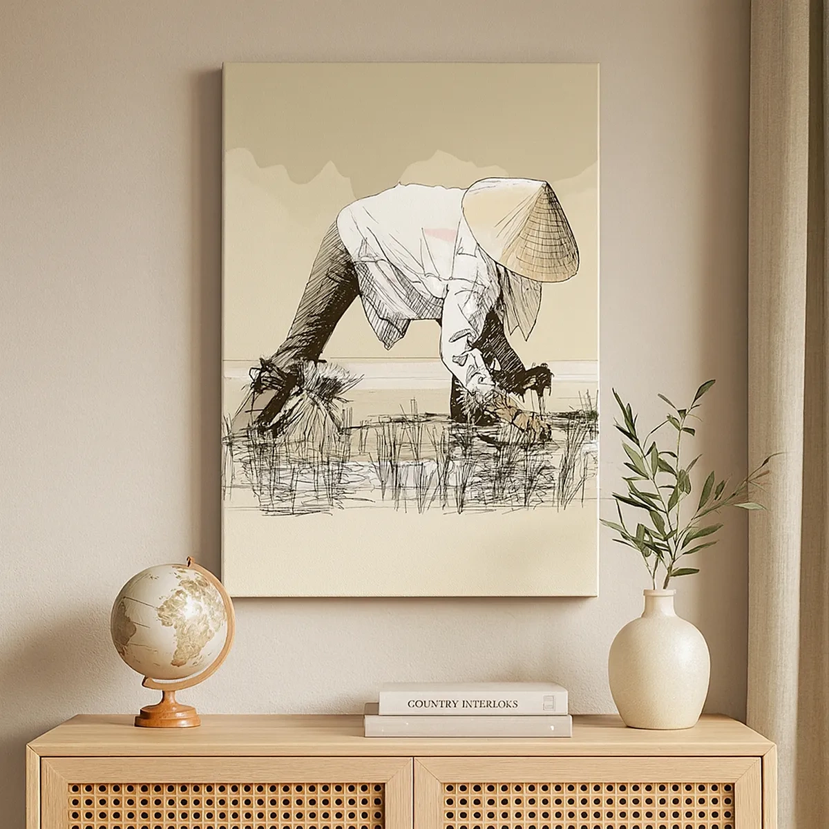 Obraz na plátně - Úspěšná sklizeň - 50x70 cm