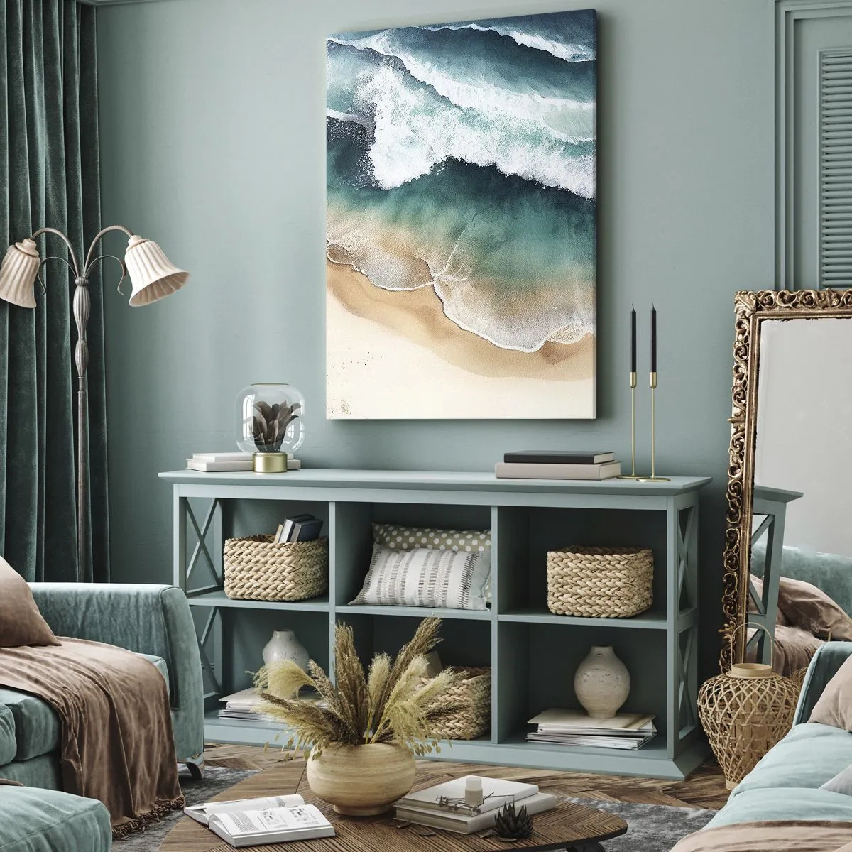 Obraz na plátně - Odvěké setkání - 50x70 cm