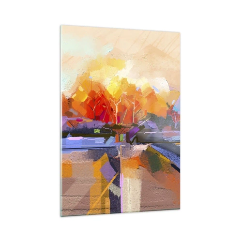 Obraz na skle - Je podzim - 50x70 cm