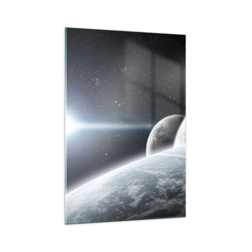 Obraz na skle - Vesmírná hudba sfér - 70x100 cm