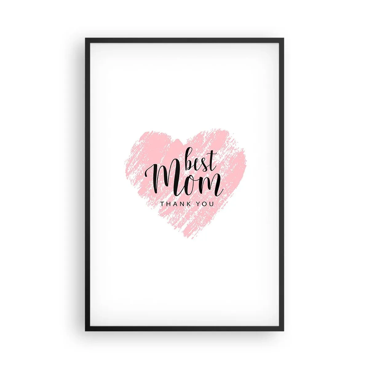 Plakát v černém rámu - Vždy pravá chvíle - 61x91 cm