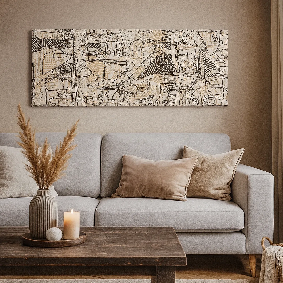 Obraz na plátně - Čeká na rozluštění - 30x30 cm