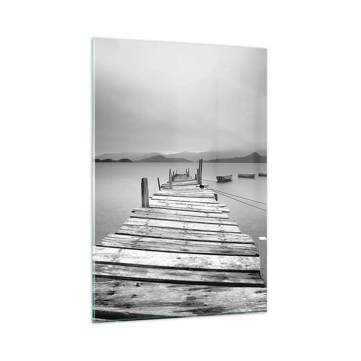 Obraz na skle - Za horami, za moři - 80x120 cm