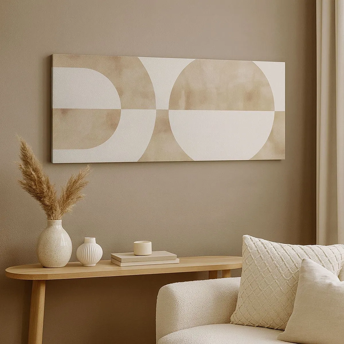 Obraz na plátně - Podobnosti a rozdíly - 100x40 cm