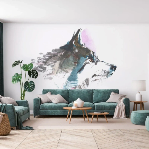 Fototapeta Standard Eco - My o vlku - Abstrakce, Zvířata, Pes - 400x280 cm