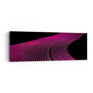 Obraz na plátně - Alej světla - 90x30 cm