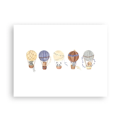 Plakát - Přátelé na cestách - 40x30 cm