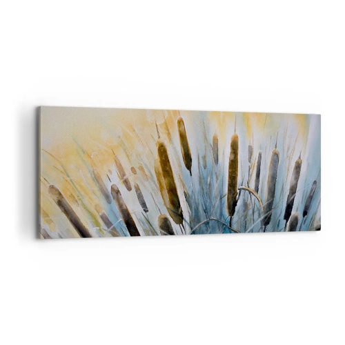 Obraz na plátně - Chlad vody, žár slunce - 100x40 cm