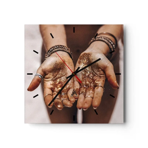 Nástěnné hodiny - Dárek pro tebe - 40x40 cm