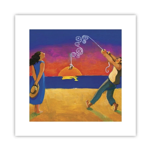 Plakát - Více než hvězda z nebe - 30x30 cm