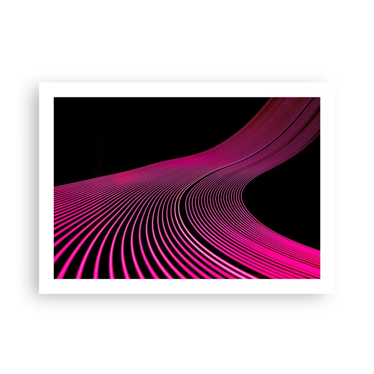 Plakát - Alej světla - 70x50 cm