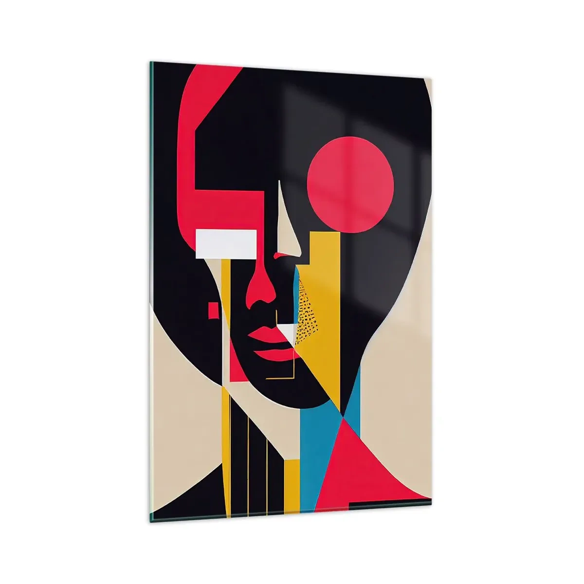 Obraz na skle - Její vnitřní svět - 80x120 cm