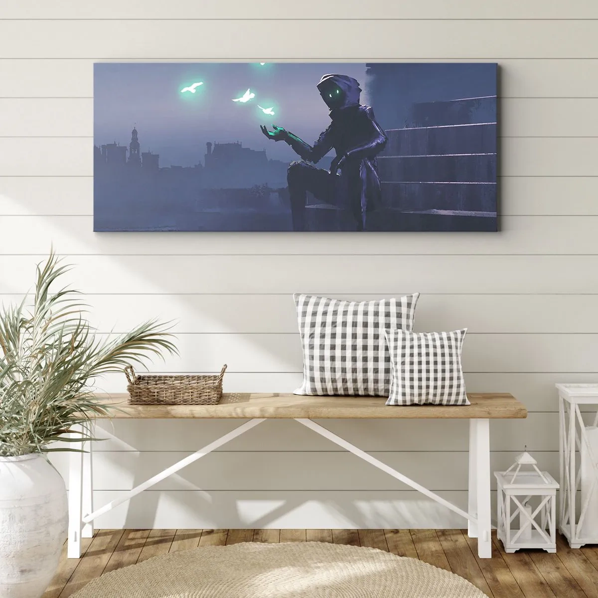 Obraz na plátně - Život se vrátí - 90x30 cm