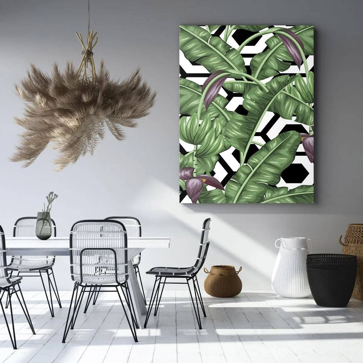 Obraz na plátně - Symetrická kompozice z přírody - 50x70 cm