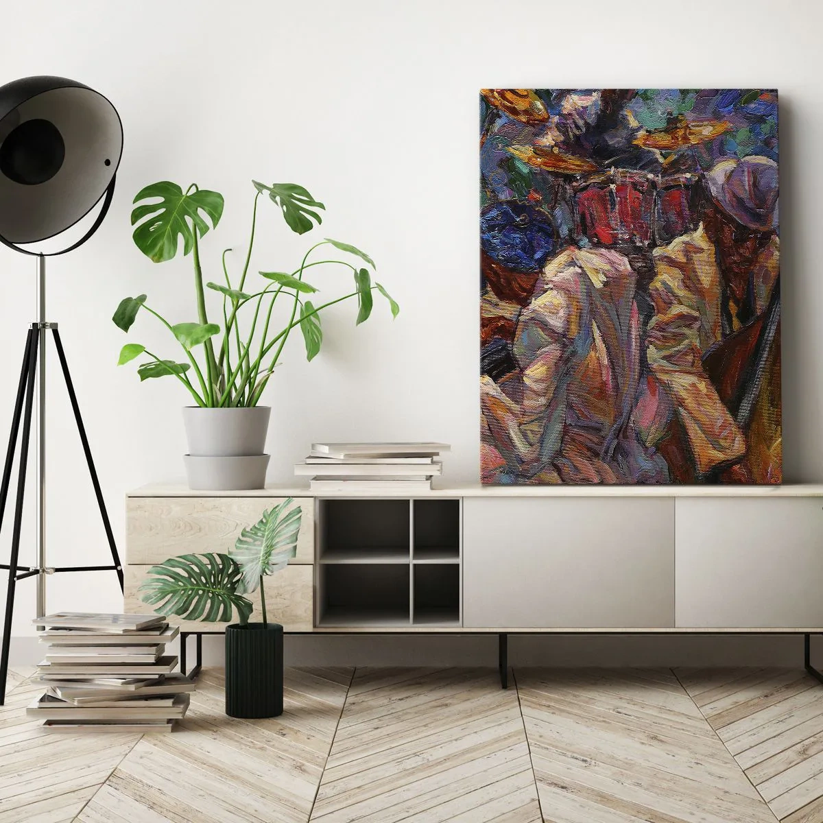 Obraz na plátně - V jednom rytmu - 50x70 cm