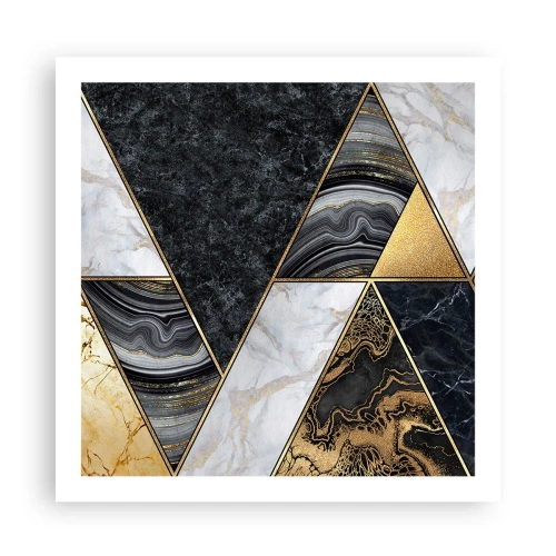 Plakát - Kámen vedle kamene - 60x60 cm