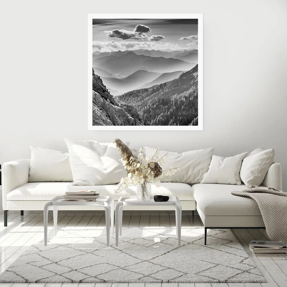 Plakát - Až k obzoru - 60x60 cm