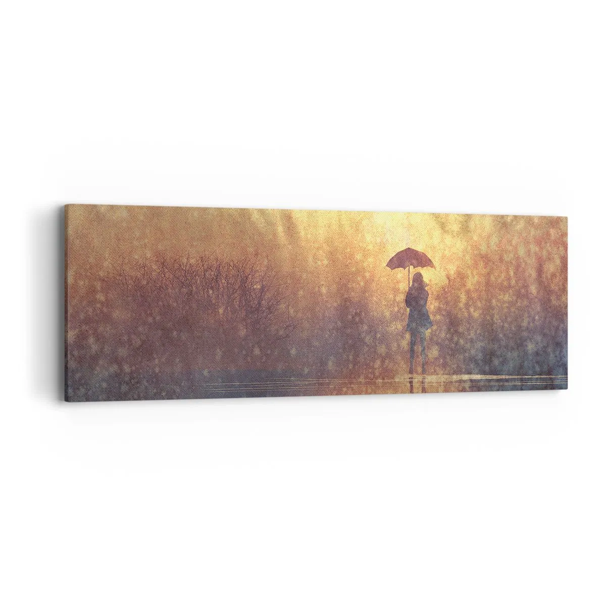 Obraz na plátně - Cítím, že se na mě někdo dívá - 90x30 cm