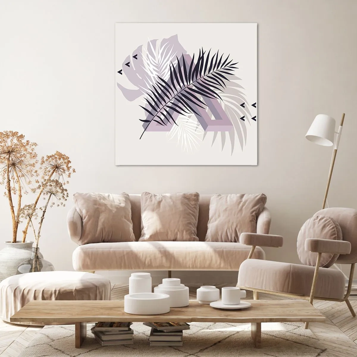 Obraz na plátně - Stín stínu - 40x40 cm