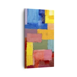 Obraz na plátně - Každý jiný, všechny barevné - 55x100 cm