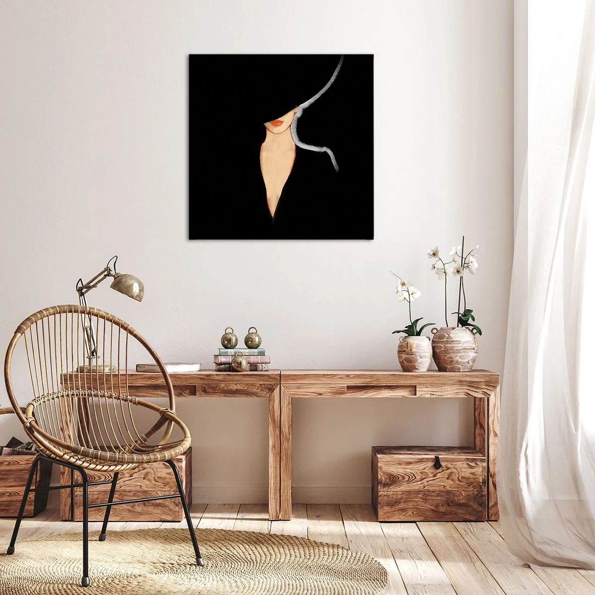Obraz na plátně - Elegance a styl - 30x30 cm