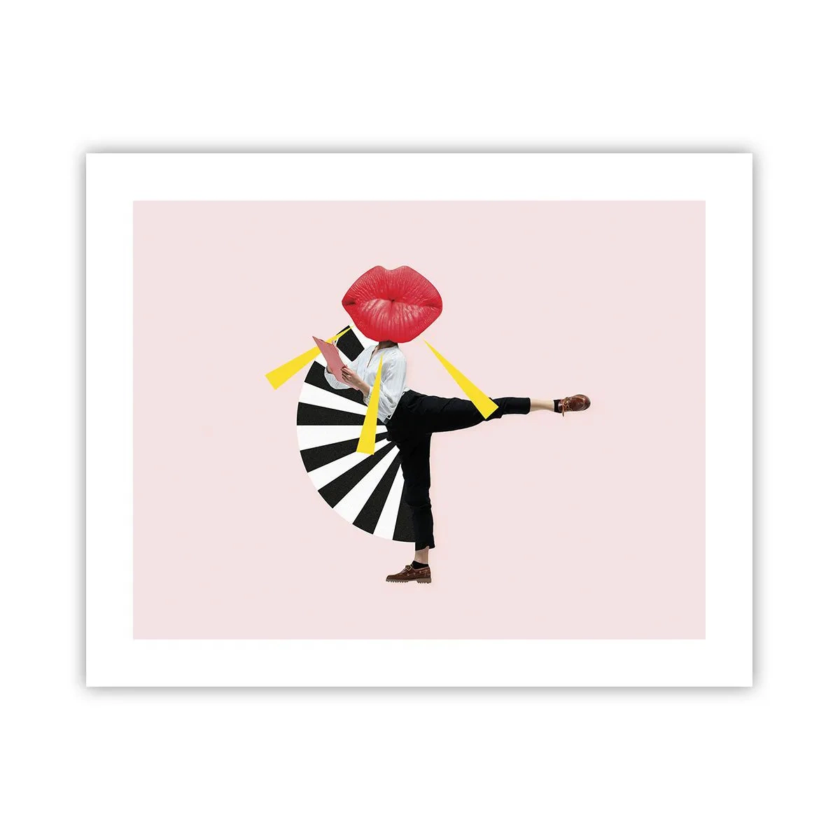 Plakát - Surrealistický pop-art - 50x40 cm