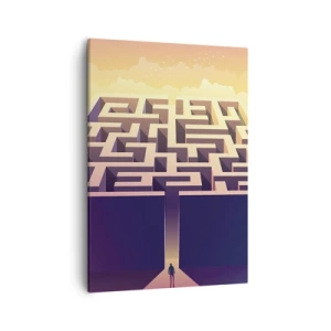 Obraz na plátně - Čas rozhodnutí - 50x70 cm