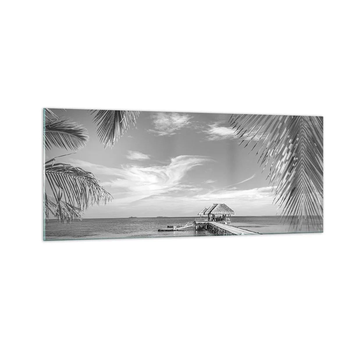 Obraz na skle - Vzpomínka nebo sen? - 100x40 cm