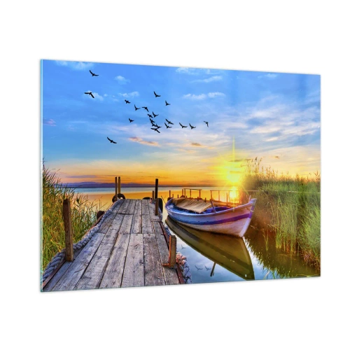 Obraz na skle - Na shledanou zítra - 100x70 cm