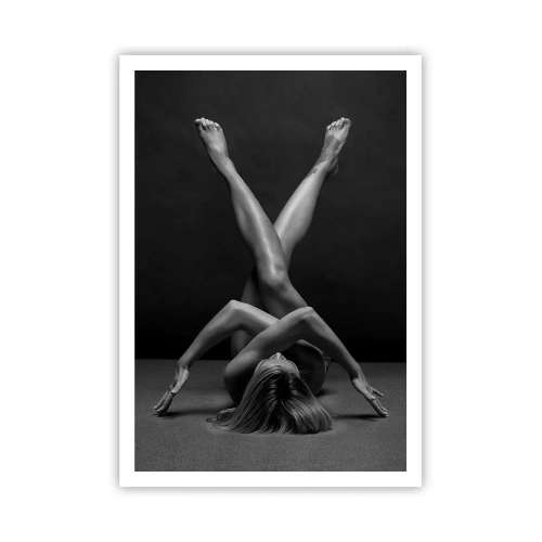 Plakát - Geometrie nahoty - 70x100 cm